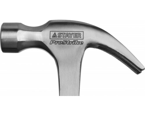 Молоток-гвоздодер STAYER STRIKE 450 г цельнометаллический столярный 2025-450