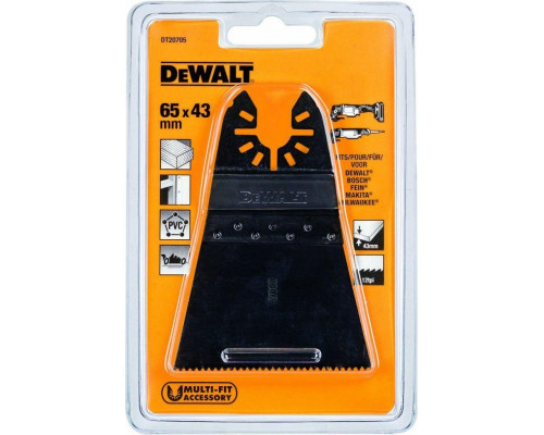 Пильное полотно DeWALT 43х65 мм DT20705-QZ DT20705-QZ