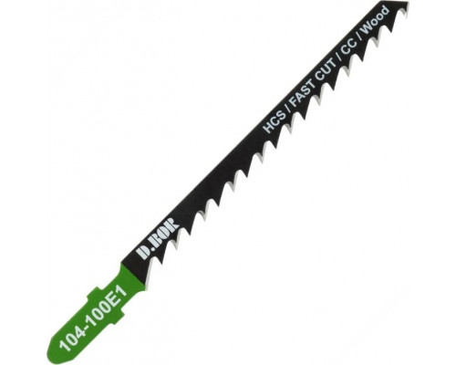Пилки по дереву D.BOR 75/100*4 мм HCS / FAST CUT / CC Wood (T244D/3105) (2 шт.) D-104-100E1-02