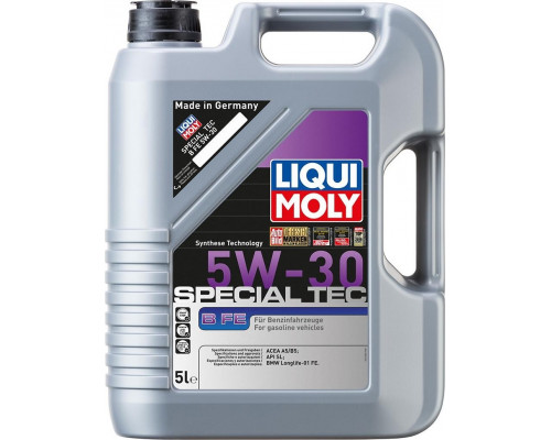 Масло моторное LIQUI MOLY SAE 5W30 Special Tec B FE 5 л 21382 21382