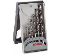 Набор сверл по металлу BOSCH Mini X-Line (7шт) HSS-G, 135° 2608589295