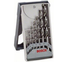 Набор сверл по металлу BOSCH Mini X-Line (7шт) HSS-G, 135° 2608589295