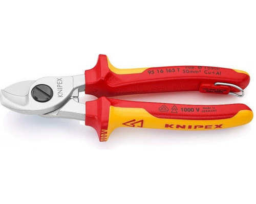 Тросорез KNIPEX 9516165TBK 165 мм, диэлектрический KN-9516165TBK