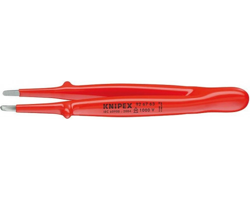Пинцет диэлектрический KNIPEX 926763 1000V, для прецизионных работ KN-926763