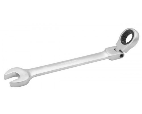 Ключ комбинированный трещоточный TOLSEN с шарниром 19 мм TT15245