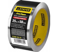 Клеящая лента STAYER PROFESSIONAL до 120°с, 50мкм, 50ммх25м 12268-50-25
