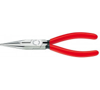 Круглогубцы с плоскими губками и режущими кромками KNIPEX 2501125 125 мм KN-2501125