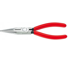 Круглогубцы с плоскими губками и режущими кромками KNIPEX 2501125 125 мм KN-2501125
