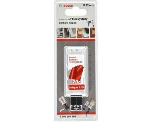 Твердосплавная коронка BOSCH 32 х 60 мм Endurance for Heavy 2608594166