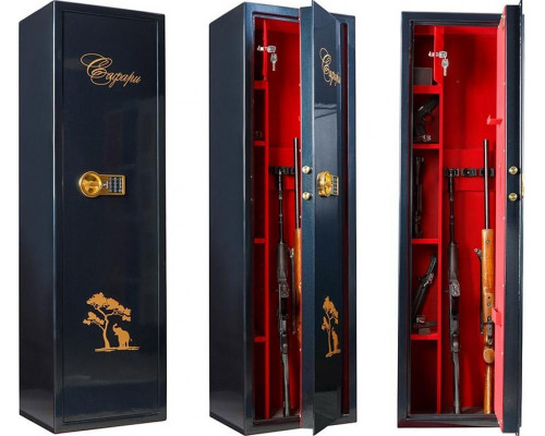 Сейф оружейный VALBERG САФАРИ EL GOLD (черный)