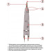 Инструмент для заделки и обрезки витой пары 110 REXANT HT-3141 12-4201