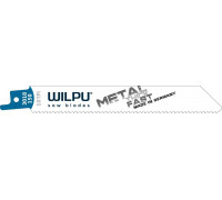 Полотна для сабельных пил WILPU 3018/150 bi нерж.ст. 3,5-5 мм, цвет.мет 5шт/уп 1481500005