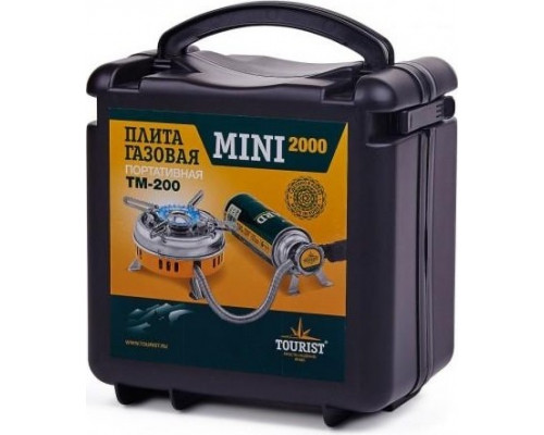 Газовая плита-трансформер TOURIST Mini 2000 со шлангом, в кейсе (Корея) TM-200