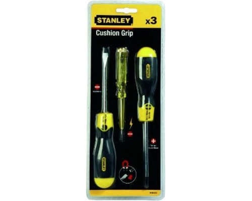 Набор отверток STANLEY CUSHION GRIP 0-65-012 3 предмета 0-65-012