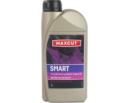 Масло для 4-тактных бензиновых двигателей MAXCUT SMART 4T Semi-Synthetic, 1л 850930716