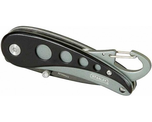 Нож STANLEY Pocket Knife with Karabiner 0-10-254 с выдвижным лезвием