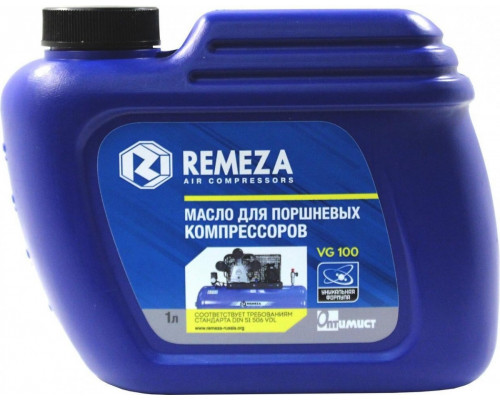 Масло компрессорное REMEZA VG 100 1 л 8101240