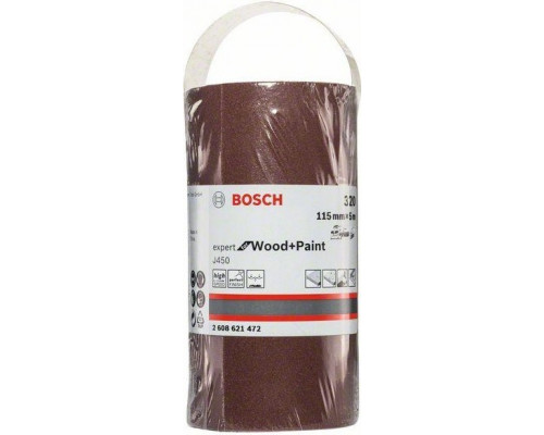 Лента-рулон BOSCH 115 мм G320 J450 Expert for Wood and Paint (рул.5м.) 2608621472