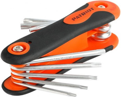 Набор ключей TORX PATRIOT SKT-8FT9-T40 складные 350002009