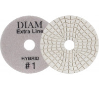 Алмазная тарелка на липучке DIAM АГШК Step-3 100*3 #1 Extra Line Hybrid (сухая/мокрая) 000686