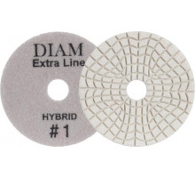 Алмазная тарелка на липучке DIAM АГШК Step-3 100*3 #1 Extra Line Hybrid (сухая/мокрая) 000686