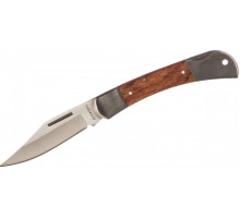 Нож складной STAYER MASTER с деревянными вставками, средний 47620-1_z01 47620-1_z01