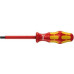 Отвертка диэлектрическая WERA Kraftform Plus 100 VDE 164i 3.0x80 мм WE-004655