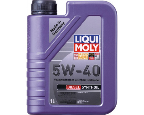 Масло моторное LIQUI MOLY SAE 5W40 Diesel Synthoil 1 л 1926/1340 1926/1340