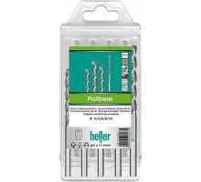 Набор сверл по бетону HELLER и натуральному камню proxtreme, ø 4/5/6/8/10 (5 пр.) TD28264