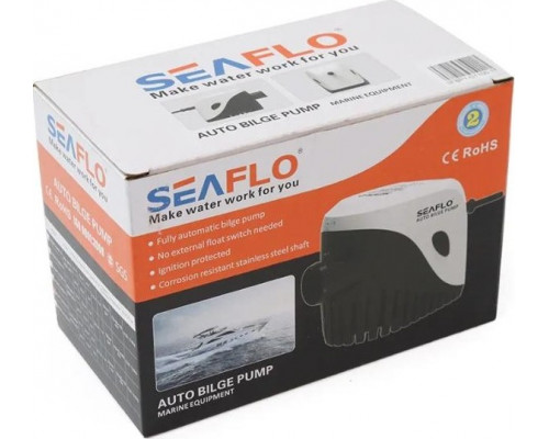 Помпа водооткачивающая трюмная SEAFLO автоматическая 12V 600 галлон/час патрубок 19 мм SFBP1-G600-11