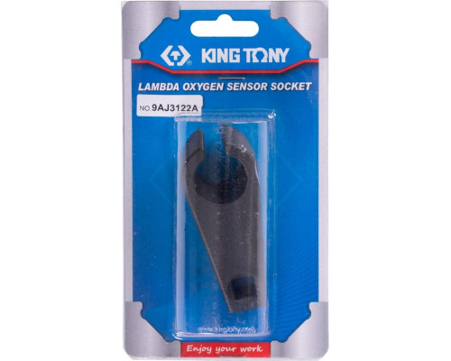 Головка для кислородных датчиков KING TONY 9AJ3122A 3/8", 22 мм, разрезная