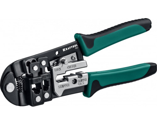 Пресс-клещи KRAFTOOL RJ универсальные rj45, rj11/rj12 22699