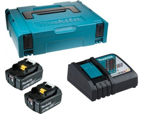 Набор АКБ и ЗУ MAKITA 18.0В 6,0 Ач Li-ion (2шт.) BL1860B/DC18RC (1шт.) 198118-0 198118-0