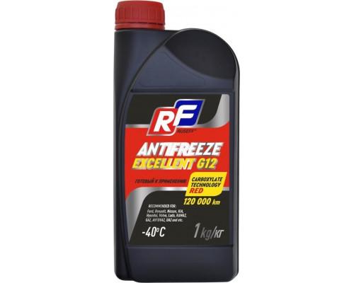 Антифриз RUSEFF EXCELLENT G12 красный 1 л 17357N 17357N