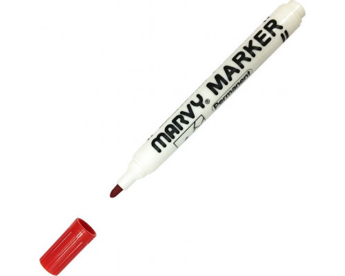Маркер Marvy Uchida Permanent красный MAR482B/2
