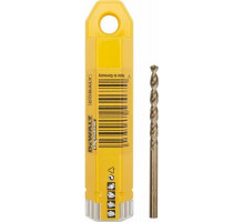 Сверло по металлу DeWALT 4 x 43 / 75 мм HSS-CO Extreme кобальтовое DT4924-QZ (10шт) DT4924-QZ