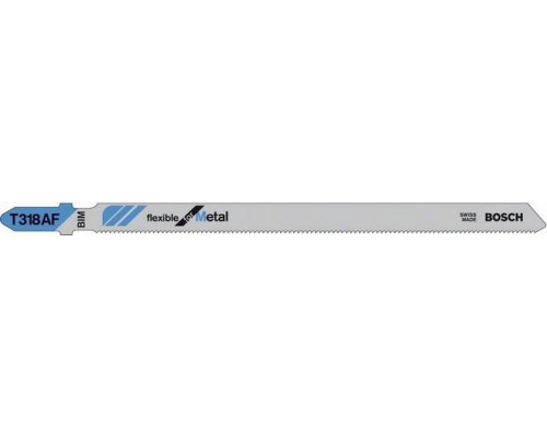 Пилки по металлу BOSCH T318AF (5шт.) 2608634241