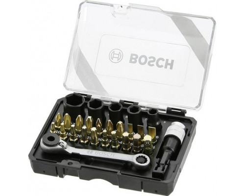 Набор бит BOSCH из 27 шт. GOLD IXO SDB-set 2607017459