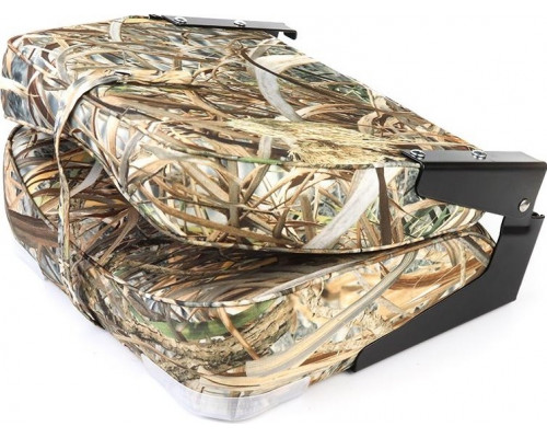Кресло складное мягкое SKIPPER камуфляж лето (пластик) SK75103MAX5