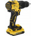 Аккумуляторная дрель-шуруповерт DeWALT DCD 709 S2T ударная, бесщеточная DCD709S2T