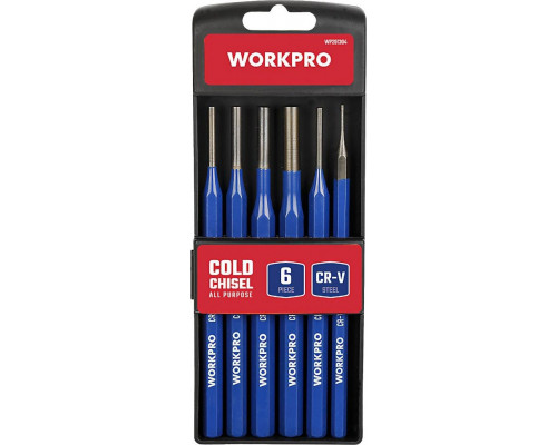 Набор выколоток WORKPRO WP201304 6шт.