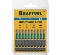 Бита для заворачивания KRAFTOOL PZ1, тип хвостовика E 1/4