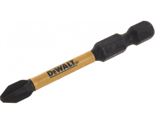 Бита для заворачивания ударная DeWALT РH2х57 мм (2шт) IMPACT TORSION DT70532T-QZ DT70532T-QZ