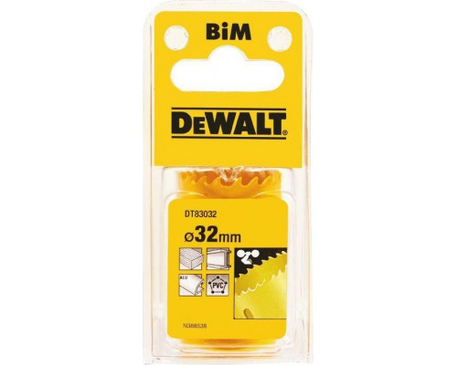 Коронка биметаллическая DeWALT COBALT 32 мм DT83032-QZ DT83032-QZ