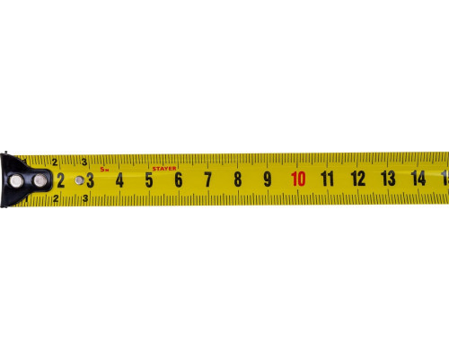Рулетка STAYER BlackMax 5 м х 19 мм в ударостойком обрезиненном корпусе 3410-05_z02