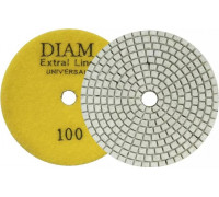 Алмазная тарелка на липучке DIAM АГШК 100*2,5 №100 Extra Line Universal (сухая/мокрая) 000673