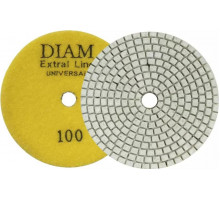 Алмазная тарелка на липучке DIAM АГШК 100*2,5 №100 Extra Line Universal (сухая/мокрая) 000673