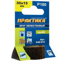 Круг лепестковый с оправкой ПРАКТИКА 30х15 мм P180 648-915 648-915