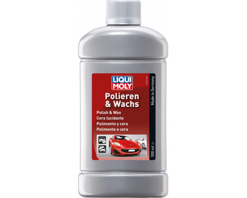 Полироль универсальная для любых поверхностей LIQUI MOLY Polieren & Wachs 0,5 л 1467 1467