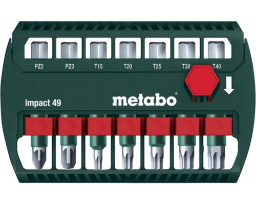 Набор насадок METABO Impact 7 шт. ударные 628850000